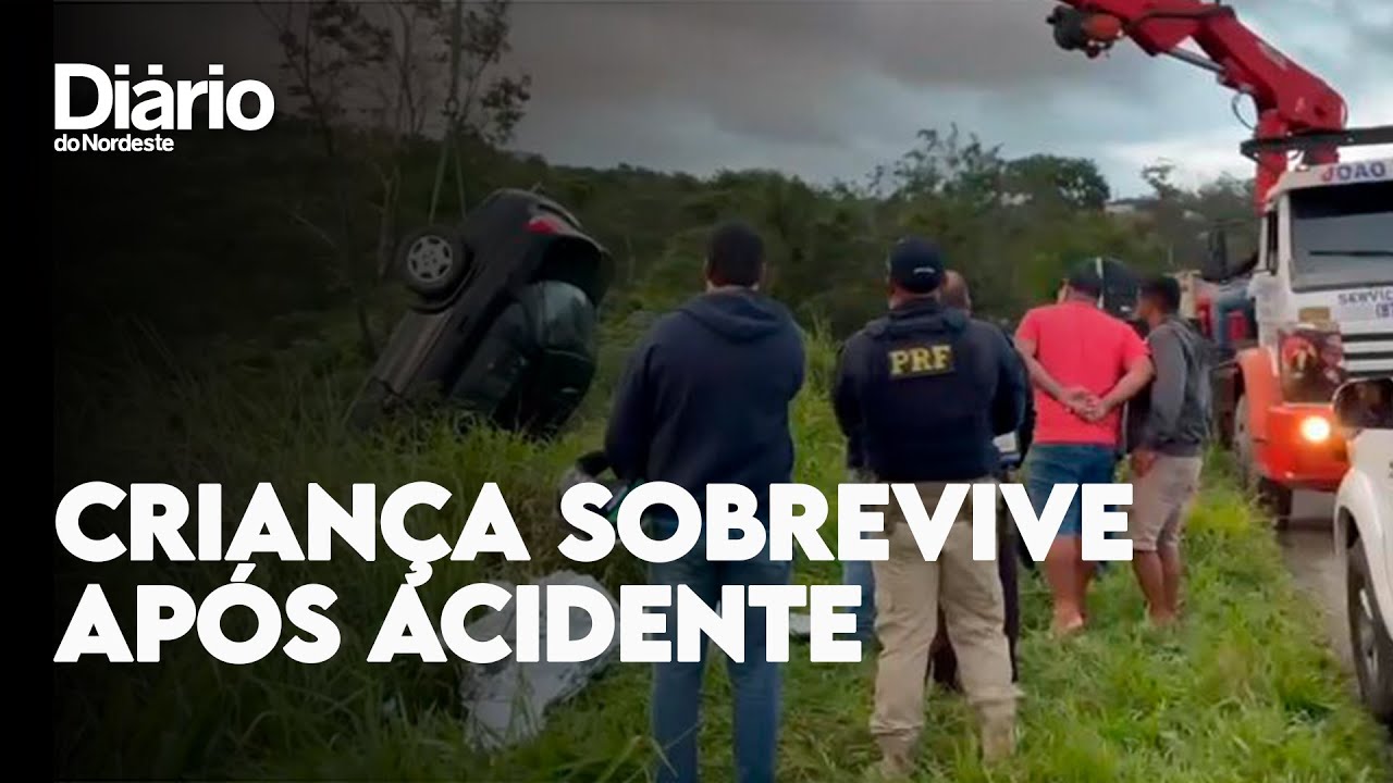 Imagem da notícia Criança sobrevive por dias ao lado dos pais mortos em capotamento, em Garanhuns (PE)
