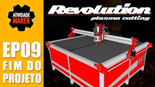 CNC Plasma Projeto Completo #9 / Plasma cutting - Final do Projeto 3D