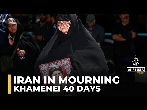 40 days after Khamenei's killing: Thousands mourn leader's death in Tehran