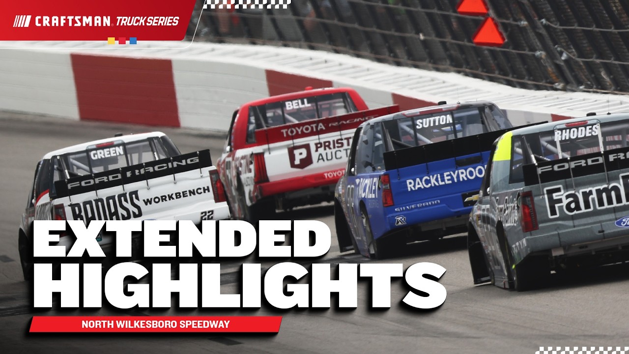 NASCAR Craftsman Truck Series Highlights | 2026 North Wilkesboro Speedway