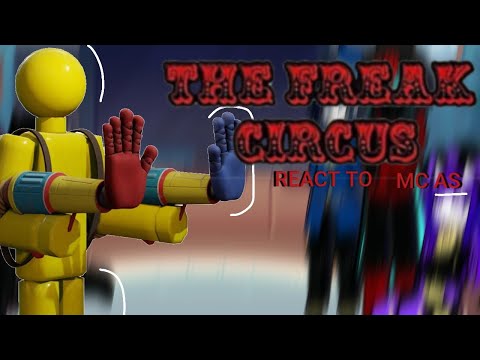 THE FREAK CIRCUS REACT TO MC AS||PLAYER||🇧🇷🇺🇸||TFC×POPPY PLAYTIME||by :@ANYTTAOFICIAL 