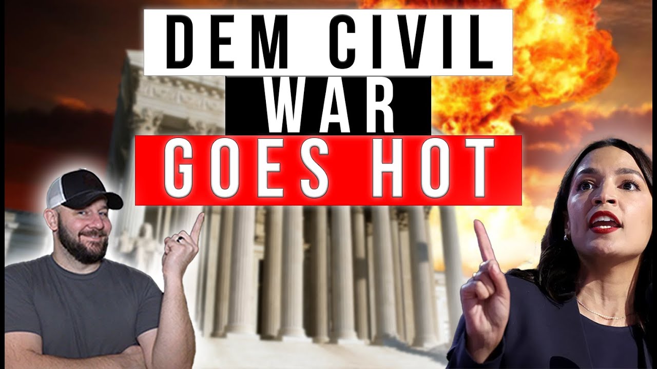 Dem Civil War UPDATE: Leadership "Chews Out" Disruptive Progressives For Actions... It's Heating Up!