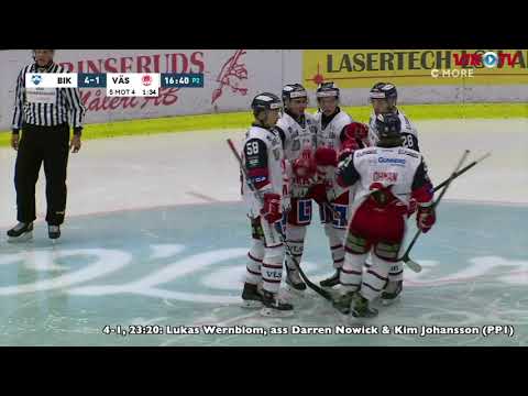 VIK-TV: Highlights från BIK Karlskoga-VIK 9-1 på C More