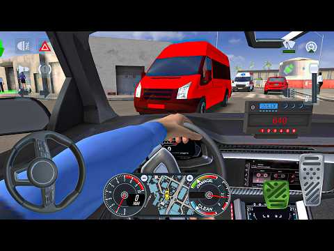 City Taxi Driving Simulator 3D: real city taxi racing car driving - Taxi car game android gameplay