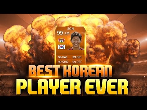 NEW MOTM SON CARD - THE BEST KOREAN PLAYER EVER - Fifa 15 Ultimate Team