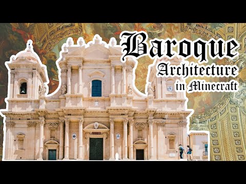 How to Build Baroque Architecture in Minecraft | Ornament and Sculpture Tutorial