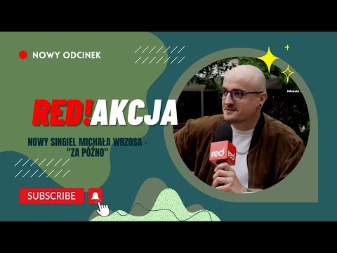 Michał Wrzos i jego nowy singiel - "Za późno" ⭐️ Red Carpet TV