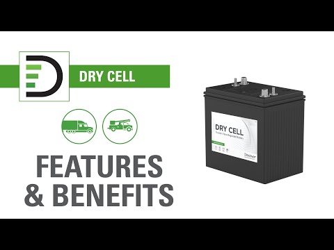 DRY CELL Traction Batteries for Trucks and Work Vehicles