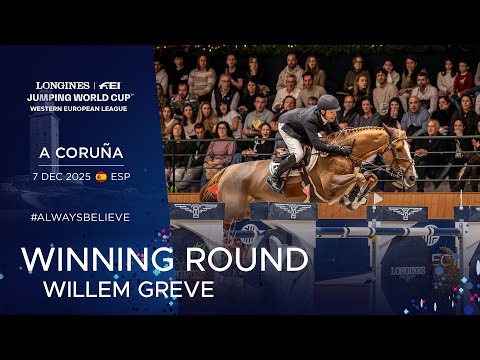 Willem with another win 🏆🤩 | Longines FEI Jumping World Cup A Coruña 2025