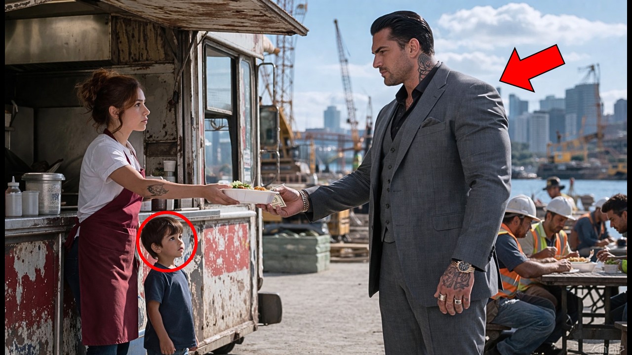 The Mafia Boss Visited His Construction Site — And Fell In Love With A Single Mom Selling Food
