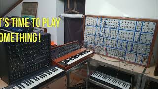 Video thumbnail for Big Ancestor ARP + Emu modular session at Mos Lab studio by Nr Synth