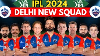 IPL 2024 Delhi Capitals Final Squad | DC Team Final Players List 2024 | DC Team 2024