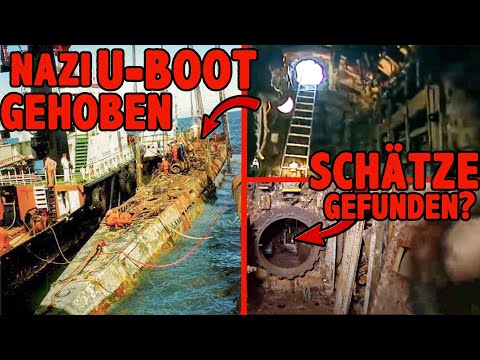 German submarine DISCOVERED and RESCUED Gold and treasures on board Secret submarine KlappspatenTV
