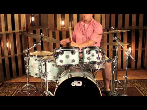 DW Drums Pale Blue Oyster