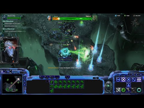 StarCraft 2 Heart of the Swarm Campaign (Terran Edition) Mission 17 - Phantoms of the Void