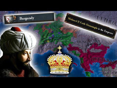 FATİH SULTAN MEHMEDI KUTSAL ROMA IMPARATORU YAPTIM  ! EU4 1.35 | OSMANLI
