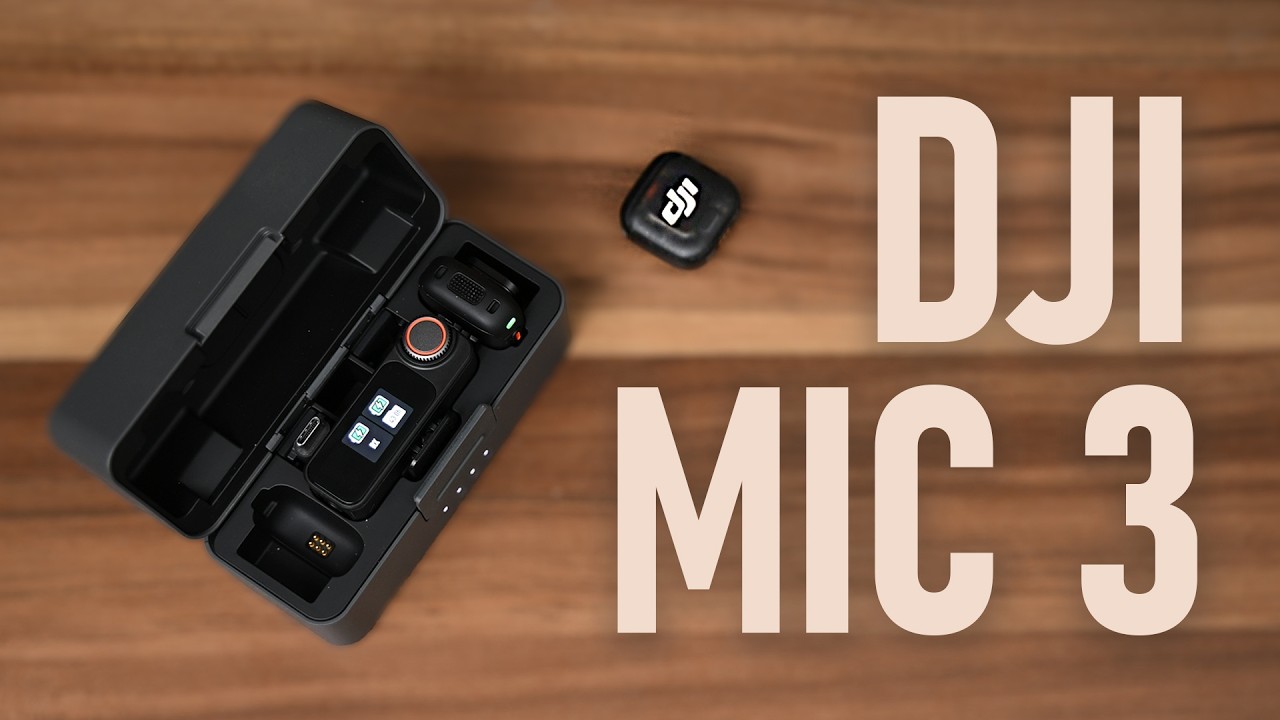 DJI Mic 3 - Ufak Boyut, Gelişmiş Özellikler!