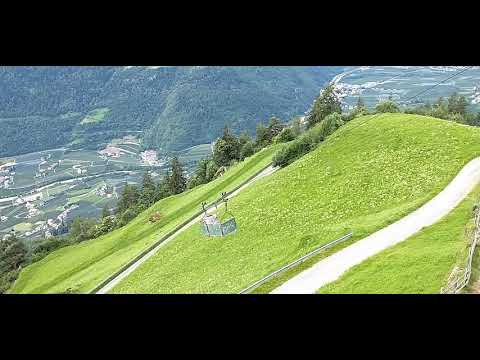 Materialseilbahn kehrt zurück