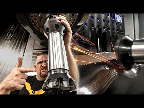 100 HP 5 AXIS First Cut Drops 462 LBS in Minutes