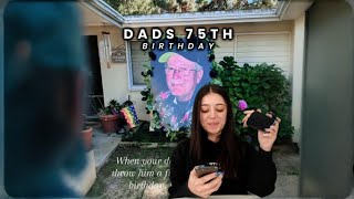 Dad's Funeral Party For 75th Birthday 🖤 | CATERS CLIPS