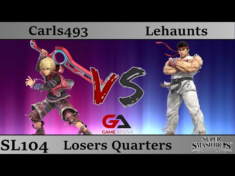 Carls493 (Shulk) vs KFF | Lehaunts (Ryu, Terry) - Losers Quarters: SmashLAN'd 104