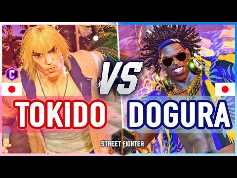 SF6 🔥 Tokido (Ken) vs Dogura (Dee Jay) 🔥 Street Fighter 6