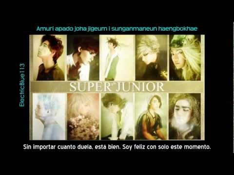 Super Junior - A 'Good'bye (Sub español + Romanización)