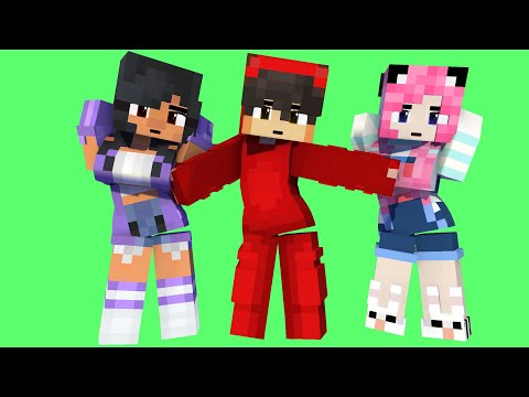 SUPER IDOL POI POI SIMPLE DIMPLE CASH BAD MOVE TO APHMAU AND MEU SAN - MINECRAFT ANIMATION #shorts