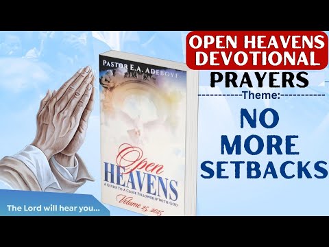 Pray the Open Heavens Devotional | GOD HATES LONLINESS | Sunday 20-07-2025 | Pastor E. A. Adeboye