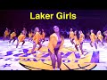 Laker Girls Los Angeles Lakers Dancers NBA Dancers 1 17 2024 Step On Up Dance Performance