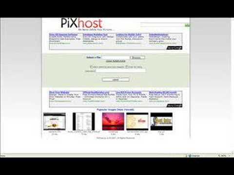 PixHost Best Free Image Picture Hosting Easy