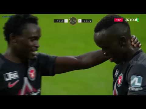 UEFA Champions League. A Mabil goal (Midtjylland 1:1 Celtic)