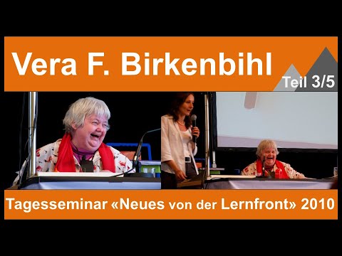 Vera F. Birkenbihl / Tagesseminar 2010 / Teil 3/5 #Birkenbihl #psychologie #erfolg