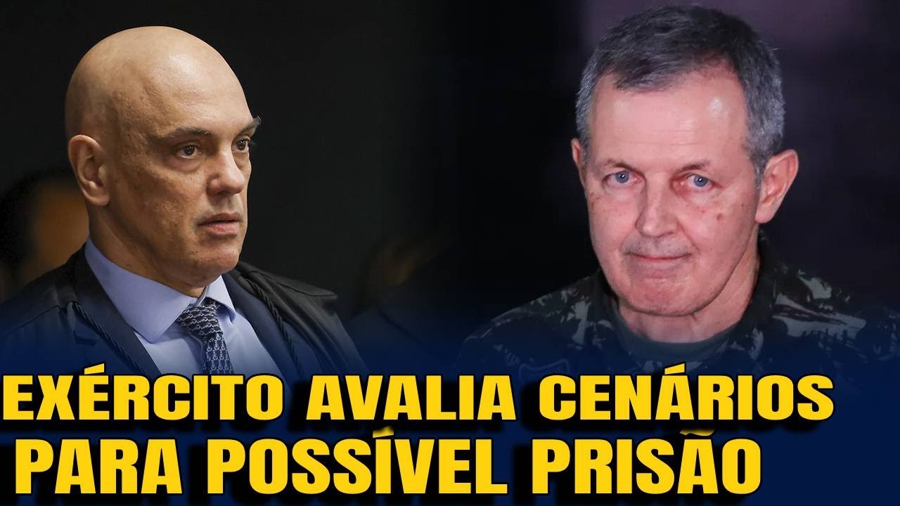 #1 EXÉRCITO AVALIA CENÁRIOS PARA POSSÍVEL PRISÃO   MORAES TEM NOVA DENÚNCIA NA EMBAIXADA DOS EUA
