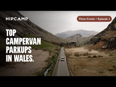 Top Campervan Parkups in Wales I Three Crows I Episode 1