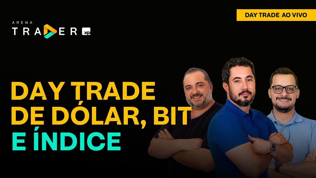 Day Trade AO VIVO com Aliakyn de Sá, Perigolo e Wall G Trader - Arena Trader XP - 13/09/2024