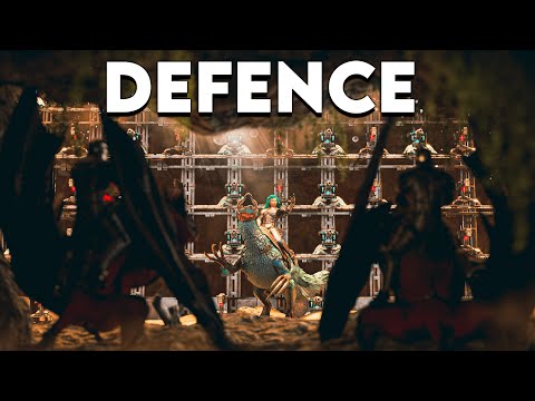 Defending Our OP Church Cave VS The Alpha Tribe! - ARK PvP