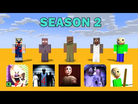 GEORGERGAMES ANIMATION SEASON 2 | Granny And Ice Scream Challenge  