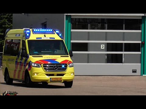 Verschillende Ambulances Naar A1 meldingen in Lelystad!