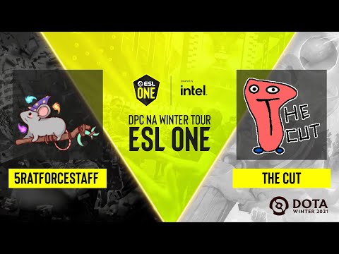 Dota2 - 5RATFORCESTAFF vs. The Cut - Game 1 - DPC NA Winter Tour - ESL One
