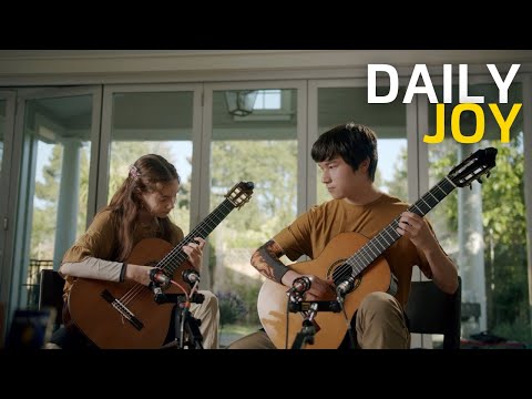 Davisson Duo Performs Jongo by Paulo Bellinati | From the Top | Daily Joy