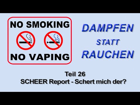 Dampfen statt Rauchen Teil 26   SCHEER Report - Schert mich der?