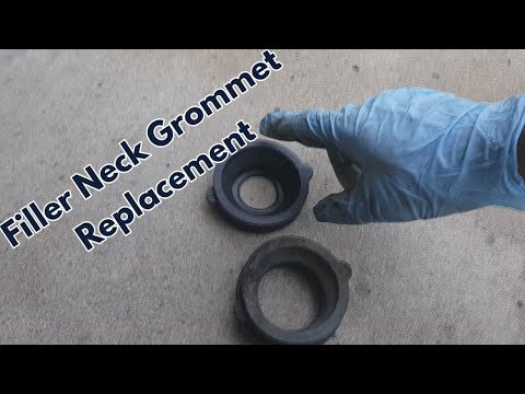 EASY DIY Filler Neck Seal/Grommet Replacement Towncar, Crown Victoria, Grand Marquis
