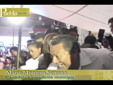 Mario Montero cerró su campaña en el zócalo