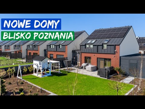 Nowe DOMY z garażem! - Na sprzedaż blisko Poznania. Osiedle Eko-Bnin w Kórniku