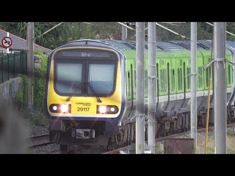 IE 29000 Class DMU Train number 29117 - Killiney Station, Dublin