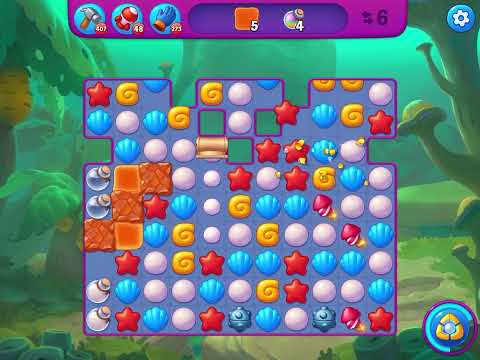 Fishdom Very Hard level 6624 no boosters フィッシュダム ベリーハード [Friend's]