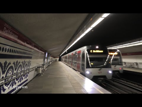 RET SG3 Metro Rotterdam Delfshaven - Hoogvliet Lijn C