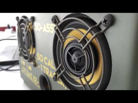 Best Ammo Can Speaker Test Bluetooth Wifi portable wireless camping outdoor 2016 2017