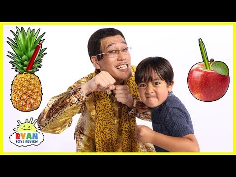 , title : 'PPAP(Pen Pineapple Apple Pen) Challenge Ryan VS PIKOTARO'